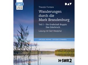 9783742400468 - Wanderungen durch die Mark BrandenburgTl12 Audio-CD 2 MP3 - Theodor Fontane (Hörbuch)