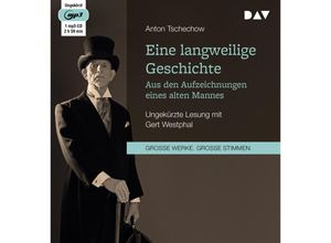 9783742409133 - Große Werke Große Stimmen - Eine langweilige Geschichte Aus den Aufzeichnungen eines alten Mannes1 Audio-CD 1 MP3 - Anton Pawlowitsch Tschechow (H