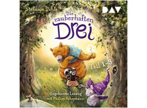 9783742428615 - Die zauberhaften Drei (Teil 1-3) 1 Audio-CD - Stefanie Dahle (Hörbuch)