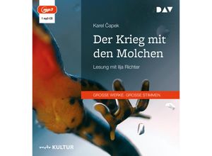 9783742429582 - Karel Capek - GEBRAUCHT Der Krieg mit den Molchen Lesung mit Ilja Richter (1 mp3-CD) - Preis vom 06112023 060618 h