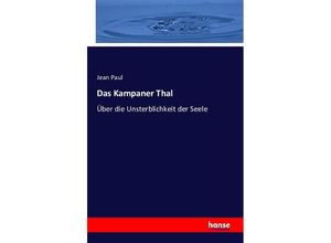 9783742824950 - Das Kampaner Thal - Jean Paul Kartoniert (TB)