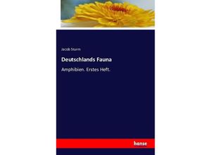 9783742835550 - Deutschlands Fauna - Jacob Sturm Kartoniert (TB)