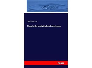 9783742838162 - Theorie der analytischen Funktionen - Otto Biermann Kartoniert (TB)