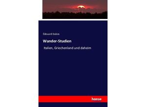 9783742851420 - Wander-Studien - Édouard Dubos Kartoniert (TB)