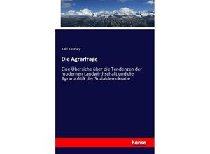 9783742865786 - Die Agrarfrage - Karl Kautsky Kartoniert (TB)