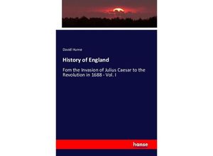 9783742868497 - History of England - David Hume Kartoniert (TB)