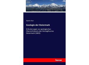 9783742888631 - Geologie der Steiermark - Dyonis Stur Kartoniert (TB)