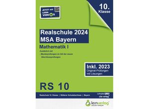 9783743001046 - Original-Prüfungen Realschule Bayern 2024 Mathematik I Kartoniert (TB)