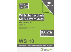 9783743001176 - Original-Prüfungen Wirtschaftsschule Bayern 2024 Mathematik Kartoniert (TB)