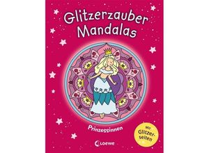 9783743201392 - Glitzerzauber-Mandalas   Glitzerzauber-Mandalas - Prinzessinnen Kartoniert (TB)