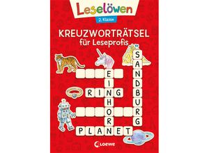 9783743201897 - - GEBRAUCHT Leselöwen Kreuzworträtsel für Erstleser - 2 Klasse (Rot) (Leselöwen Rätselwelt) - Preis vom 08082023 050552 h