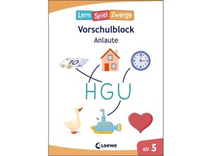 9783743203532 - Die neuen LernSpielZwerge   LernSpielZwerge Vorschulblock - Anlaute Kartoniert (TB)