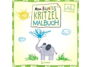 9783743205215 - Mein buntes Kritzel-Malbuch (Elefant) - Norbert Pautner Kartoniert (TB)