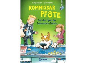 9783743206540 - Auf der Spur der Diamanten-Diebin   Kommissar Pfote Bd2 - Katja Reider Gebunden