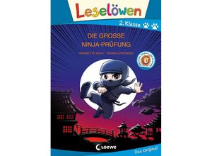 9783743208629 - Leselöwen 2 Klasse   Leselöwen 2 Klasse - Die große Ninja-Prüfung (Großbuchstabenausgabe) - Henriette Wich Gebunden