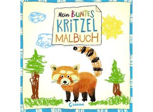 9783743208650 - Mein buntes Kritzel-Malbuch   Mein buntes Kritzel-Malbuch (Roter Panda) - Norbert Pautner Kartoniert (TB)