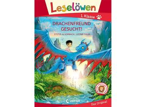 9783743210486 - Leselöwen 1 Klasse   Leselöwen 1 Klasse - Drachenfreund gesucht! (Großbuchstabenausgabe) - Stütze & Vorbach Gebunden