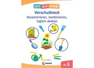 9783743210684 - Die neuen LernSpielZwerge   Die neuen LernSpielZwerge - Konzentrieren kombinieren logisch denken Kartoniert (TB)