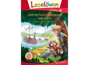 9783743212947 - Fabian Lenk - GEBRAUCHT Leselöwen 1 Klasse - Der mutigste Wikinger der Welt (Großbuchstabenausgabe) Mit Leselernschrift ABeZeh - Erstlesebuch für Kinder ab 6 Jahren - Preis vom 22102023 045847 h