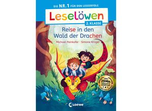 9783743215184 - Leselöwen 2 Klasse - Reise in den Wald der Drachen - Michael Peinkofer Gebunden