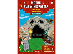 9783743215573 - Mathe für Minecrafter   Mathe für Minecrafter - Mein extrastarkes Übungsbuch Kartoniert (TB)