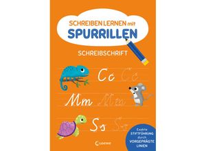 9783743215825 - Schreiben lernen mit Spurrillen - Schreibschrift Kartoniert (TB)