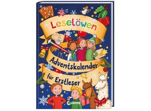 9783743216044 - Leselöwen-Adventskalender für Erstleser - Eva Hierteis Anna Taube Ann-Katrin Heger Vanessa Walder Gebunden