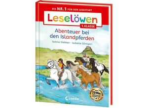 9783743217492 - Leselöwen 1 Klasse - Abenteuer bei den Islandpferden - Sabine Giebken Gebunden