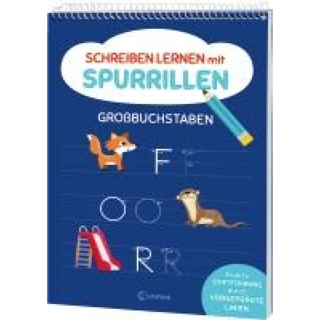 9783743217843 - Schreiben lernen mit Spurrillen - Großbuchstaben