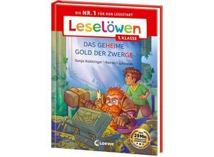 9783743219755 - Leselöwen 1 Klasse - Das geheime Gold der Zwerge (Großbuchstabenausgabe) - Sonja Kaiblinger Gebunden