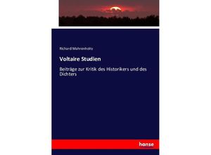 9783743331471 - Voltaire Studien - Richard Mahrenholtz Kartoniert (TB)