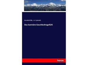 9783743339477 - Das konträre Geschlechtsgefühl - Havelock Ellis J A Symonds Kartoniert (TB)