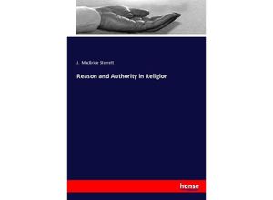 9783743351882 - Reason and Authority in Religion - J MacBride Sterrett Kartoniert (TB)