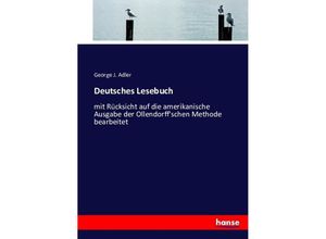 9783743359970 - Deutsches Lesebuch - George J Adler Kartoniert (TB)