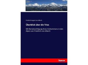 9783743362536 - Überblick über die Trias - Friedrich von Alberti Kartoniert (TB)