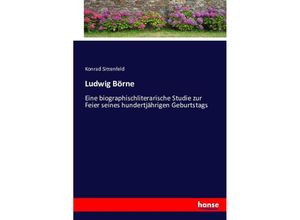 9783743375468 - Ludwig Börne - Konrad Sittenfeld Kartoniert (TB)