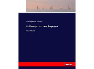 9783743379411 - Erzählungen von Iwan Turgénjew - Iwan S Turgenjew Kartoniert (TB)