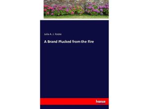 9783743394582 - A Brand Plucked from the Fire - Julia A J Foote Kartoniert (TB)