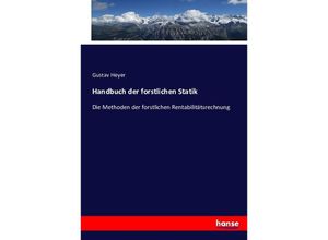 9783743401112 - Handbuch der forstlichen Statik Kartoniert (TB)