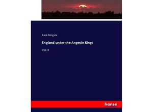 9783743401501 - England under the Angevin Kings - Kate Norgate Kartoniert (TB)