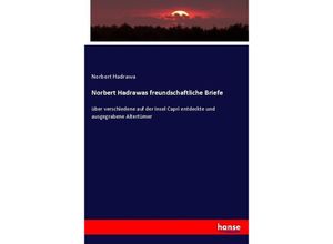 9783743415515 - Norbert Hadrawas freundschaftliche Briefe - Norbert Hadrawa Kartoniert (TB)