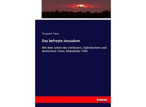 9783743441514 - Das befreyte Jerusalem - Torquato Tasso Kartoniert (TB)