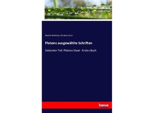 9783743445277 - Platons ausgewählte Schriften - Martin Wohlrab Christian Cron Kartoniert (TB)