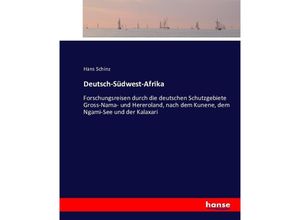 9783743446236 - Deutsch-Südwest-Afrika - Hans Schinz Kartoniert (TB)