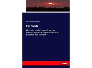 9783743448919 - Pax mundi - Klas Pontus Arnoldson Kartoniert (TB)