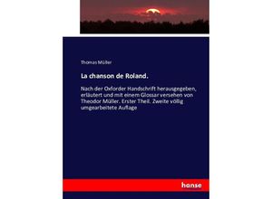 9783743455122 - La chanson de Roland - Thomas Müller Kartoniert (TB)