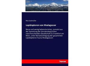 9783743464261 - Lepidopteren von Madagascar - Max Saalmüller Kartoniert (TB)