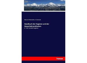 9783743465701 - Handbuch der Hygiene und der Gewerbekrankheiten - Max von Pettenkofer H Ziemssen Kartoniert (TB)