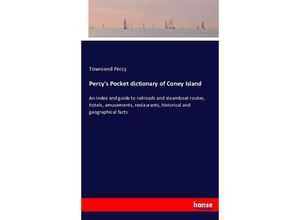 9783743467224 - Percys Pocket dictionary of Coney Island - Townsend Percy Kartoniert (TB)