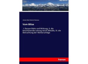 9783743468351 - Vom Blitze - Johann Albert Heinrich Reimarus Kartoniert (TB)